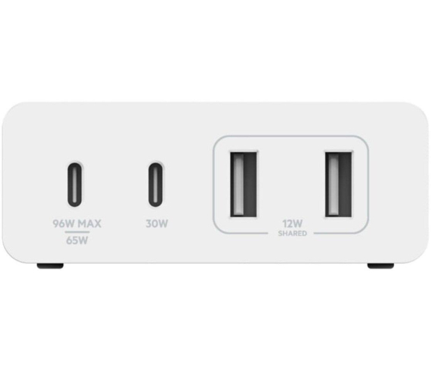 BELKIN Ładowarka 108W 4-porty GaN 2xUSB-A 2xUSB-C WCH010vfWH - 1082673 - zdjęcie 3